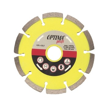 Kotouč diamantový 125 beton OPTIMAprofi