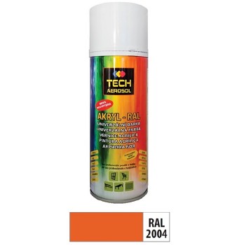 Sprej akrylový RAL 2004 400ml oranž.