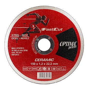 Řezný kotouč 150x1,6 OPTIMApower Ceramic Fast Cut