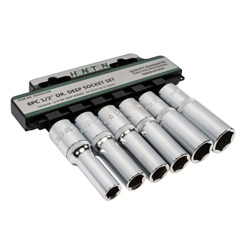 Hlavice prodloužené 1/2” sada 6ks HONITON