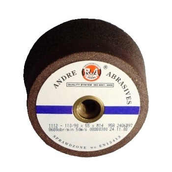Brusný hrnec 110/90x55xM14 95A24Q B50m/s