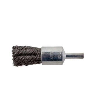 Kartáč koncový  22mm copánkový stopka ocel 0,5