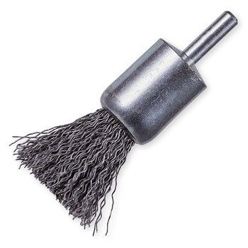 Kartáč koncový  22mm stopka ocel 0,45