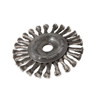 Kartáč okružní 150x22,2mm copánkový ocel 0,5