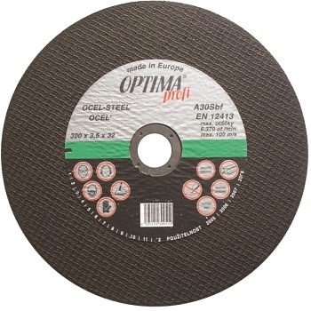 Řezný kotouč 400x4,0x80 ocel OPTIMAprofi