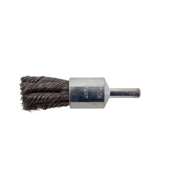 Kartáč koncový  19mm copánkový stopka ocel 0,5