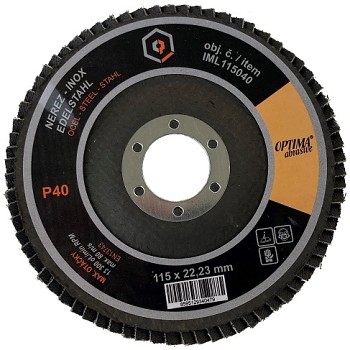 Lamelový kotouč 125-P 60 OPTIMAabrasive