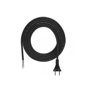 Kabel flexo gumový 2x1 3m černý