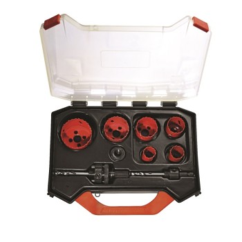 Set bimetalových vykružovacích korunek 19-57mm HSS 6ks