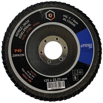 Lamelový kotouč 150-P 80 zirkon OPTIMAflex