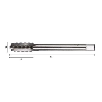 Strojní závitník M24x3,0 HSS-Co DIN376/C OPTIMAtools