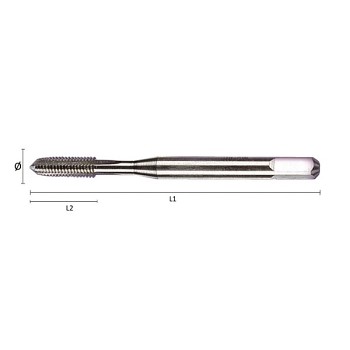 Strojní závitník M 3x0,5 HSS-G DIN371/C OPTIMAtools