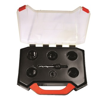 Set bimetalových vykružovacích korunek 22-38mm HSS Co 8% 5ks