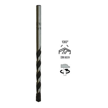 Vrták 12,0x200 víceúčelový DIN8039 TIGER