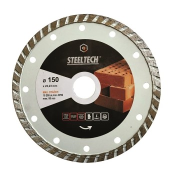 Diamantový kotouč 125x22,2 STEELTECH TURBO