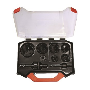 Set bimetalových vykružovacích korunek 19-57mm HSS Co 8% 6ks