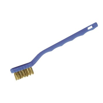 Kartáč ruční plast na zapalovací svíčky ocel 0,3