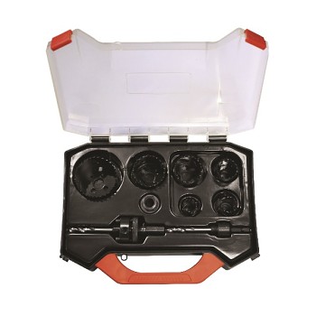 Set bimetalových vykružovacích korunek 22-54mm HSS Co 8% 6ks